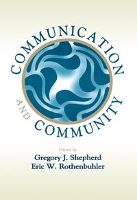 Cover image for Communication and Community