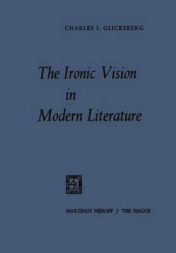 Cover image for The Ironic Vision in Modern Literature