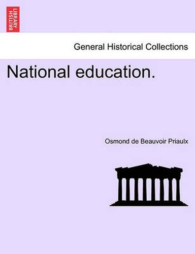 Cover image for National Education.