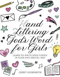 Cover image for Hand Lettering God's Word for Girls