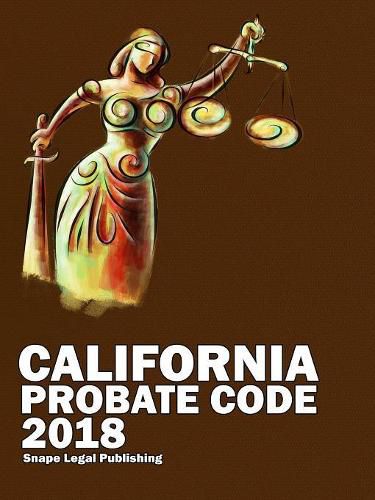 Cover image for California Probate Code 2018