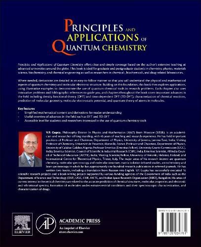 Cover image for Principles and Applications of Quantum Chemistry