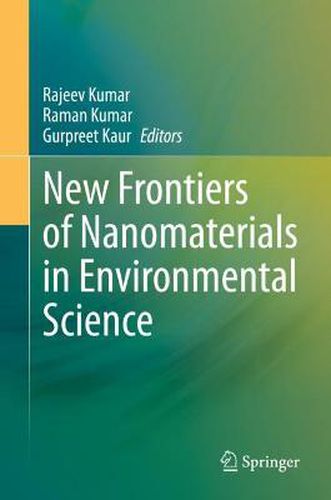 Cover image for New Frontiers of Nanomaterials in Environmental Science