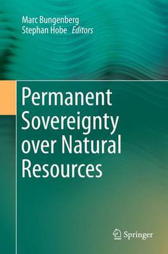 Cover image for Permanent Sovereignty over Natural Resources