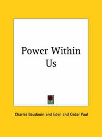 Cover image for Power within Us (1923)