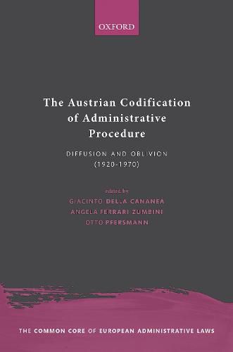 Cover image for The Austrian Codification of Administrative Procedure