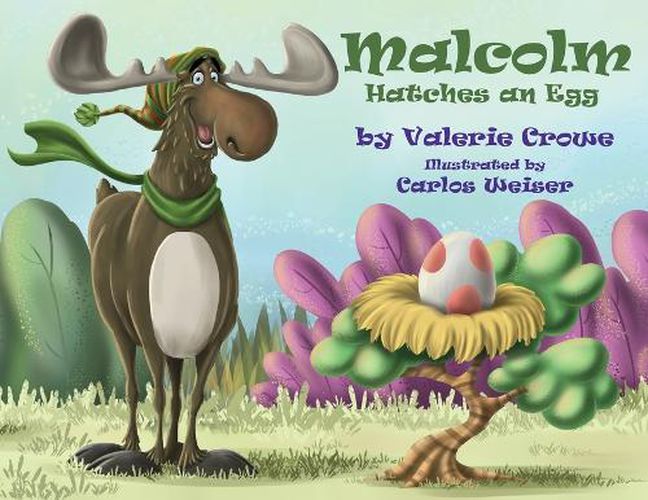 Cover image for Malcolm Hatches An Egg