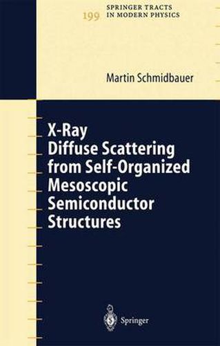 X-Ray Diffuse Scattering from Self-Organized Mesoscopic Semiconductor Structures