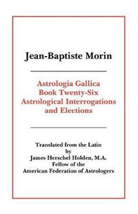 Cover image for Astrologia Gallica Book 26