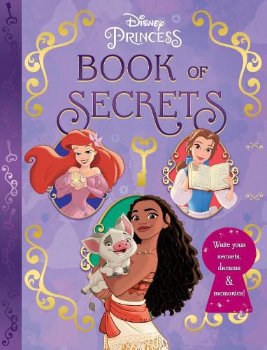 Cover image for Disney Princess: Book of Secrets with Lock and Key