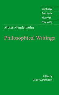 Cover image for Moses Mendelssohn: Philosophical Writings