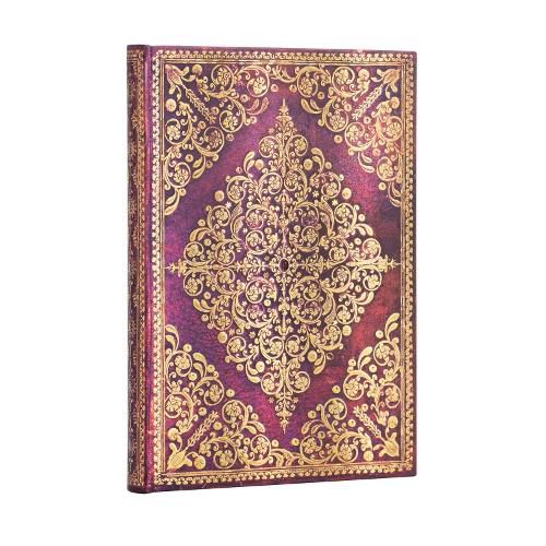 Cover image for Viola (Diamond Rosette) Midi Lined Hardcover Journal