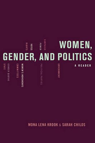 Cover image for Women, Gender, and Politics: A Reader