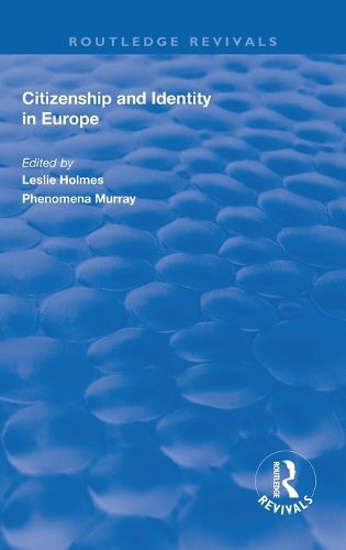 Cover image for Citizenship and Identity in Europe