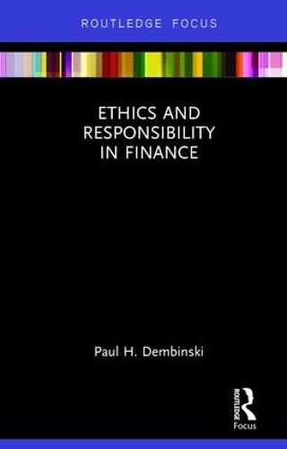 Cover image for Ethics and Responsibility in Finance