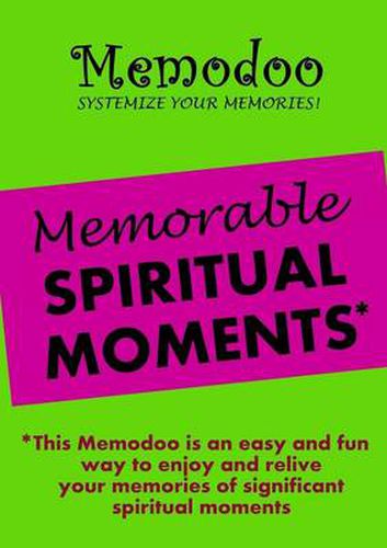 Cover image for Memodoo Memorable Spiritual Moments