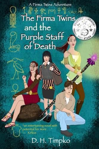 Cover image for The Firma Twins and the Purple Staff of Death: A Firma Twins Adventure, Book 1