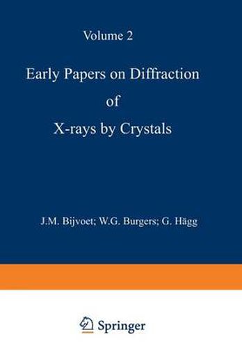 Cover image for Early Papers on Diffraction of X-rays by Crystals: Volume 2