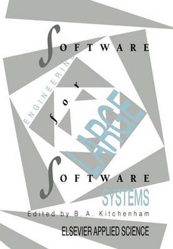 Cover image for Software Engineering for Large Software Systems