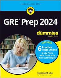 Cover image for GRE Prep 2024 For Dummies with Online Practice