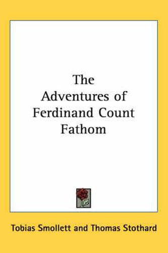 Cover image for The Adventures of Ferdinand Count Fathom