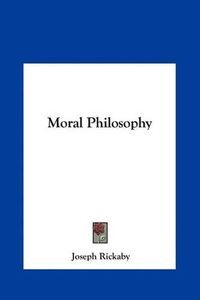 Cover image for Moral Philosophy