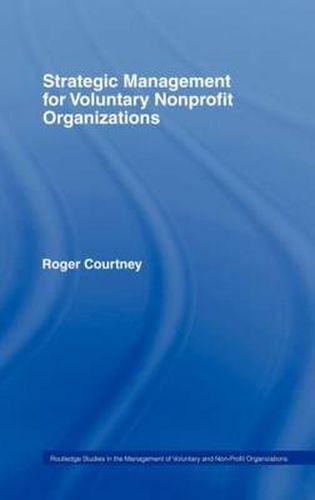 Cover image for Strategic Management for Nonprofit Organizations