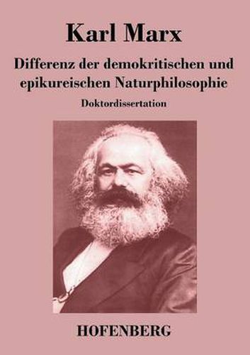 Cover image for Differenz der demokritischen und epikureischen Naturphilosophie: Doktordissertation