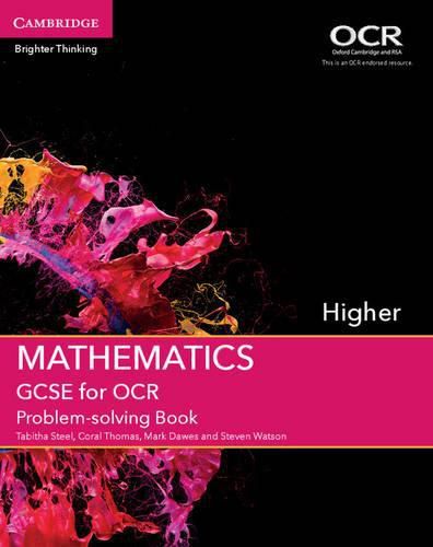 Cover image for GCSE Mathematics for OCR Higher Problem-solving Book