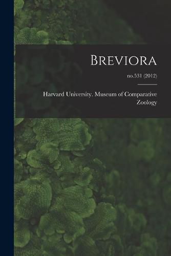 Cover image for Breviora; no.531 (2012)