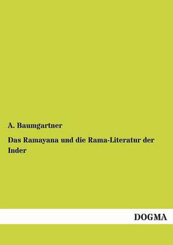Cover image for Das Ramayana Und Die Rama-Literatur Der Inder