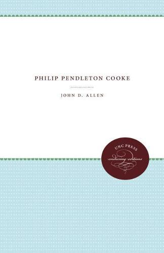 Cover image for Philip Pendleton Cooke