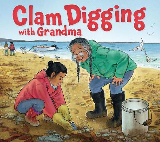 Cover image for Clam Digging with Grandma: English Edition