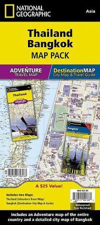 Cover image for Thailand, Bangkok, Map Pack Bundle: Travel Maps International Adventure/Destination Map