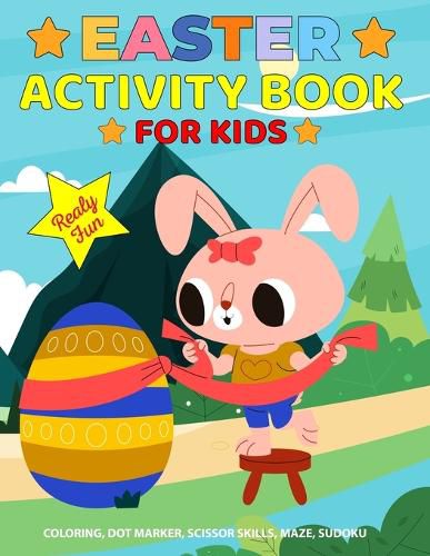 Cover image for Easter Activity Book for Kids