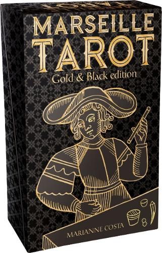 Cover image for Marseille Tarot - Gold & Black Edition