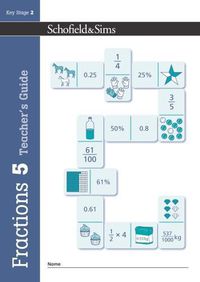 Cover image for Fractions, Decimals and Percentages Book 5 Teacher's Guide (Year 5, Ages 9-10)