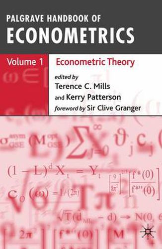 Cover image for Palgrave Handbook of Econometrics: Volume 1: Econometric Theory