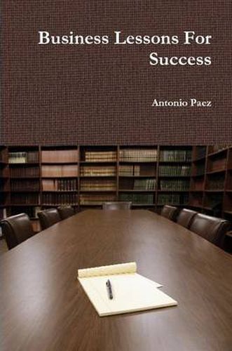 Cover image for Business Lessons For Success