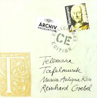 Cover image for Telemann Tafelmusik