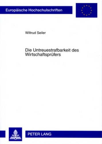 Cover image for Die Untreuestrafbarkeit Des Wirtschaftspruefers