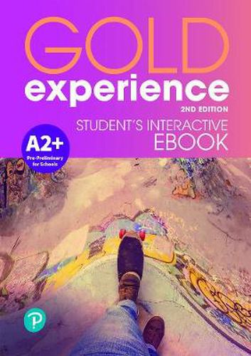 Cover image for Gold Experience 2nd Edition A2+ Student's eBook Online Access Code