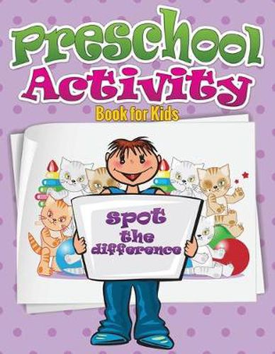 Preschool Activity Book for Kids (Spot the Difference)