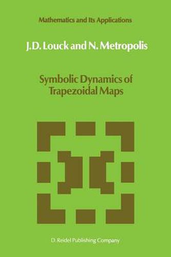Cover image for Symbolic Dynamics of Trapezoidal Maps