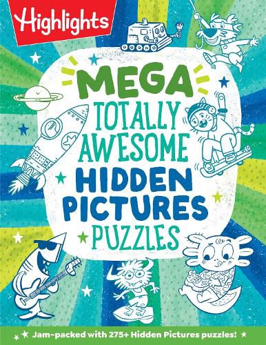 Cover image for Mega Totally Awesome Hidden Pictures Puzzles