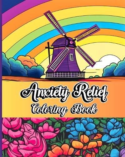 Cover image for Anxiety Relief Coloring Book