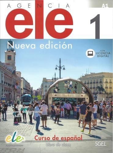 Cover image for Agencia Ele 1 Nueva Edicion: Student Book with Free Coded Web Access: Curso de Espanol Libro de Clase