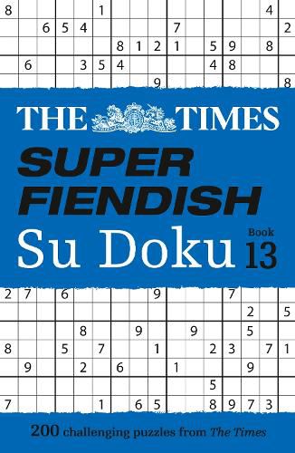 Cover image for The Times Super Fiendish Su Doku Book 13