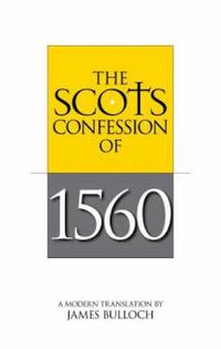 Cover image for Scots Confession of 1560
