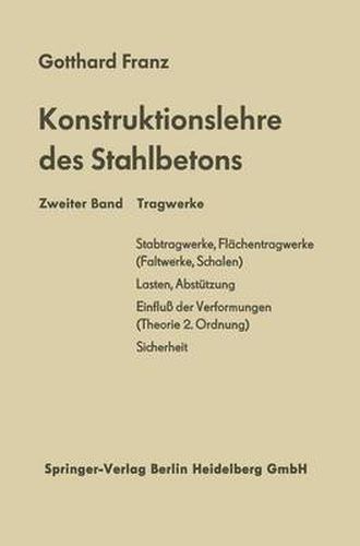 Cover image for Konstruktionslehre des Stahlbetons